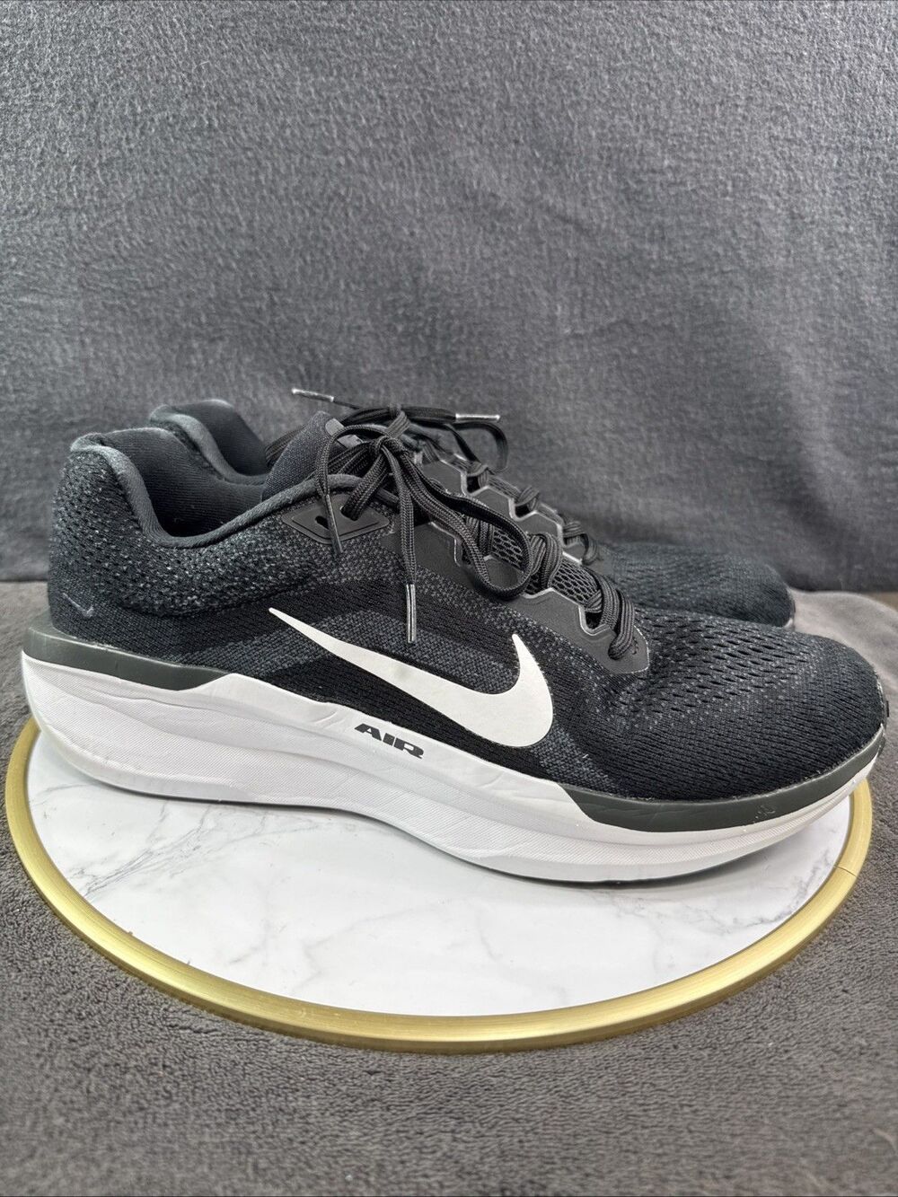Nike Air Winflo 11 Black Anthracite Grey Men Road Running Shoes Sneakers Size 13